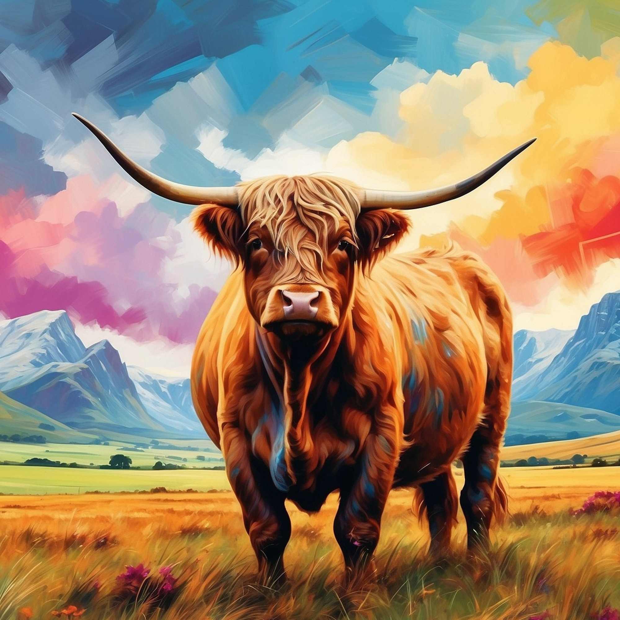 Highland Cow III