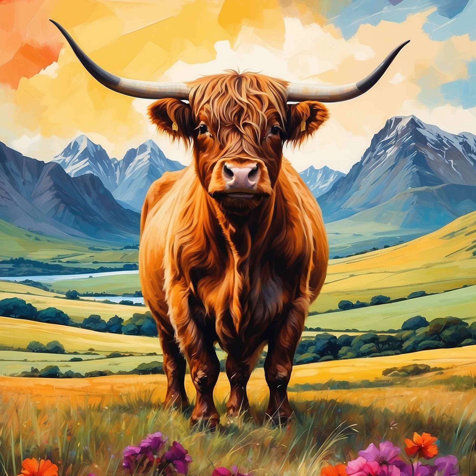 Highland Cow II