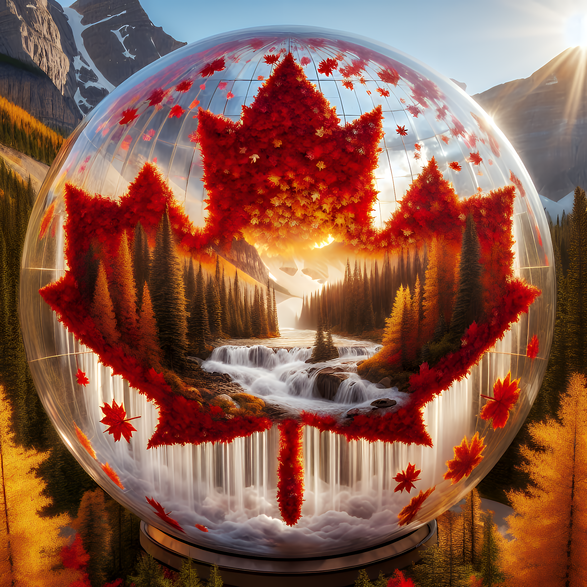 Maple Wind: Canada in Autumn