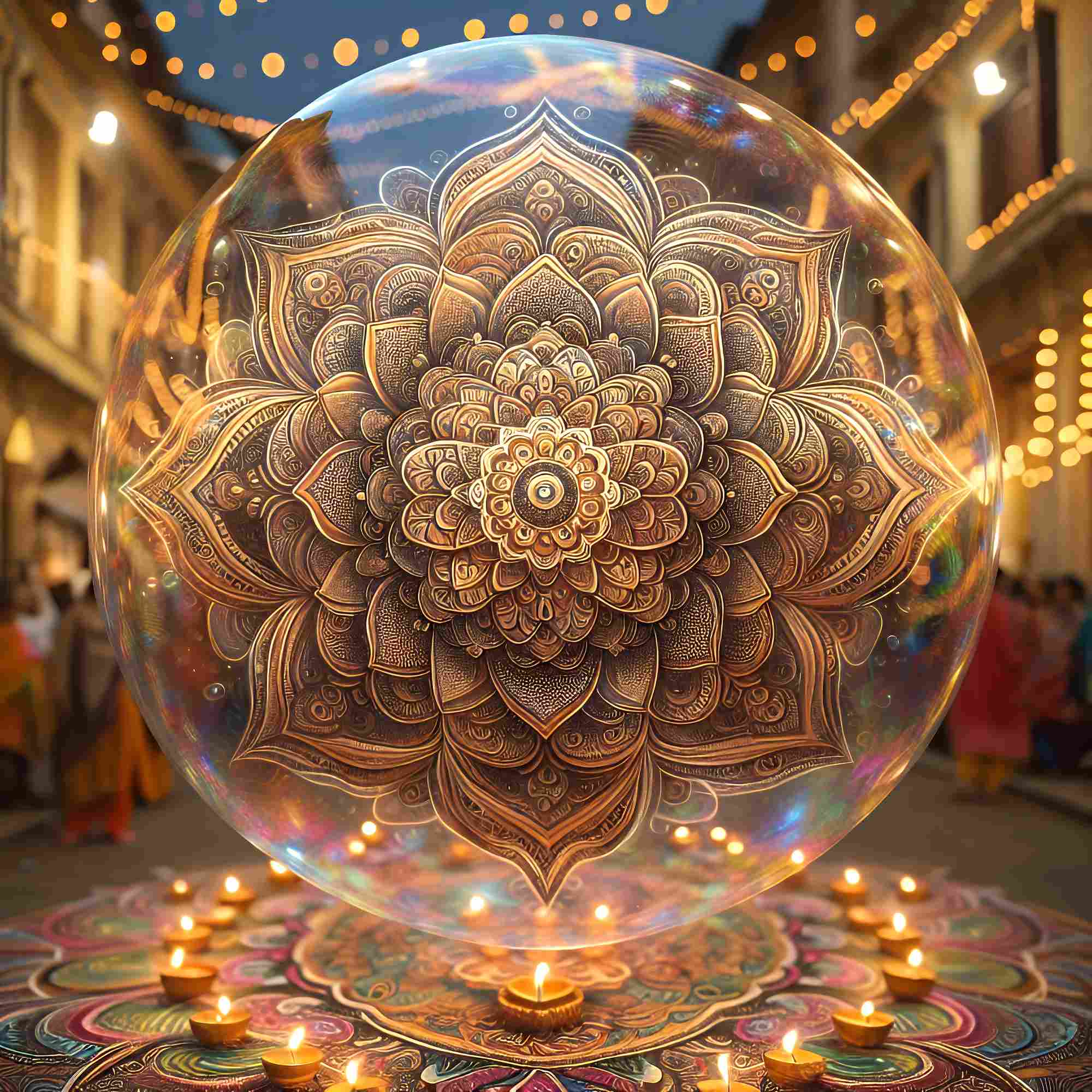 Shimmering Mandalas