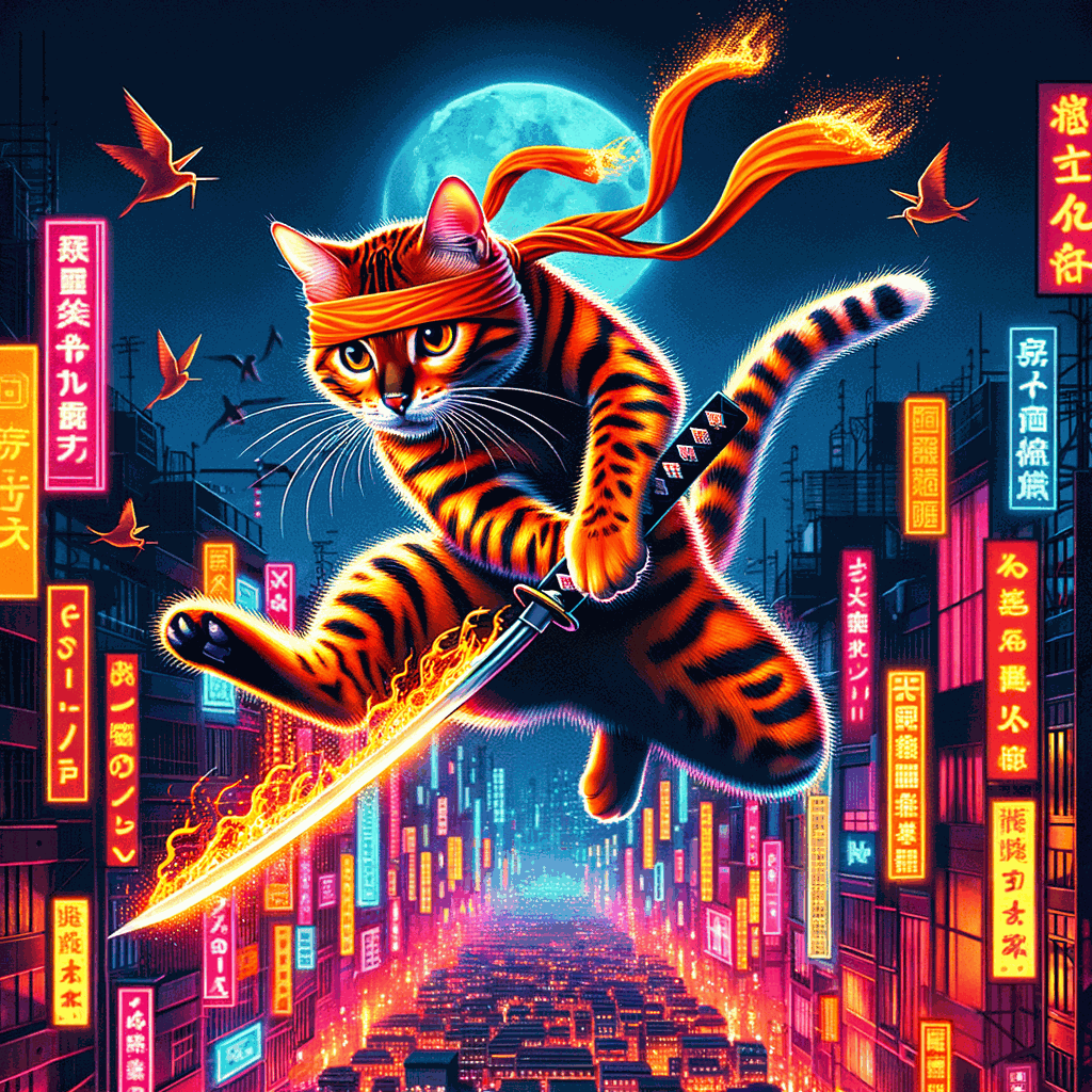 Pixel Ninja Cats